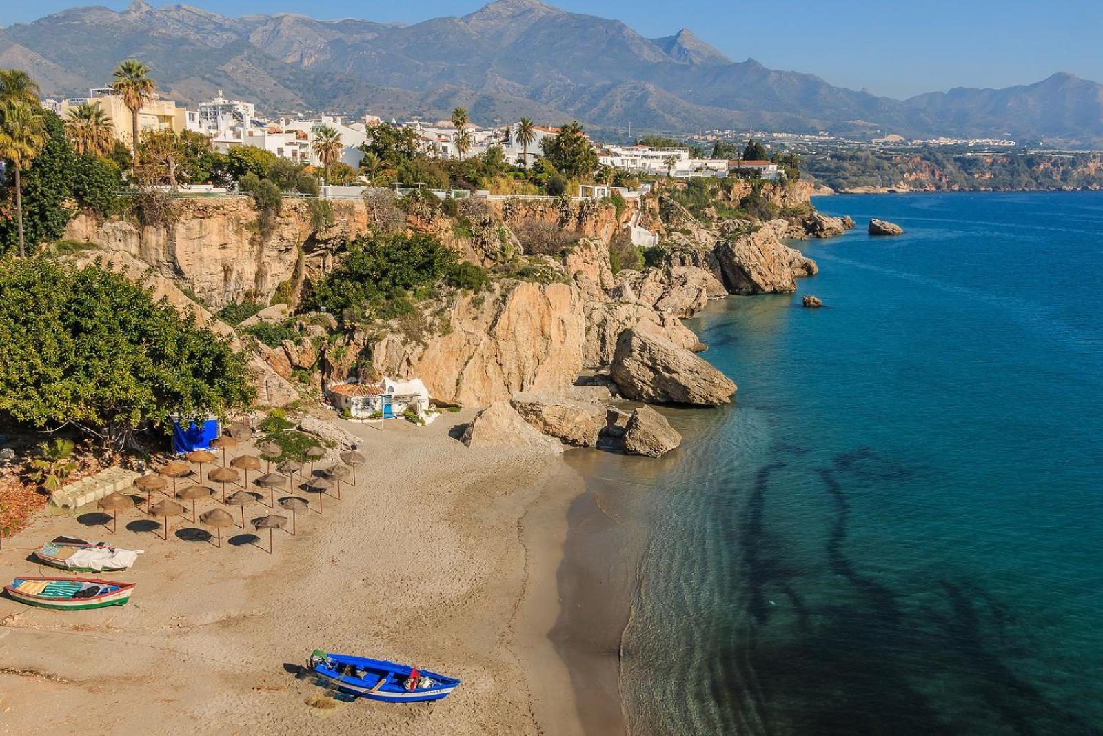 Apartmán Wonderful Flat With Seaview In Nerja Exteriér fotografie