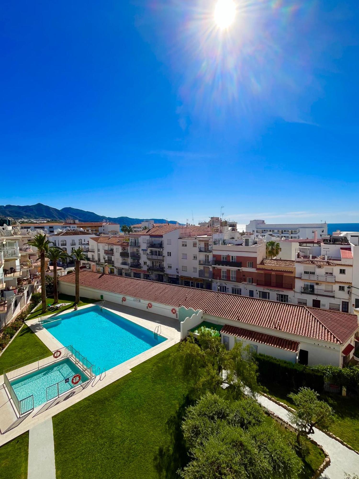 Apartmán Wonderful Flat With Seaview In Nerja Exteriér fotografie